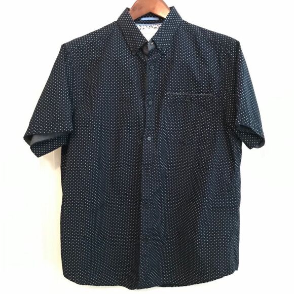 Denim and Flower - Short Sleeve Button Down - Picture 1 of 3